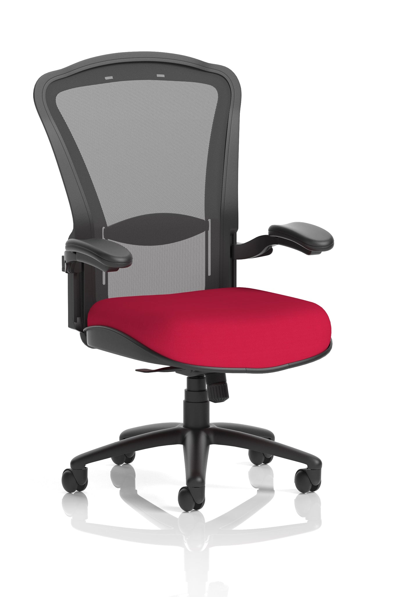 Houston High Mesh Back Heavy Duty Task Operator Office Chair with Arms