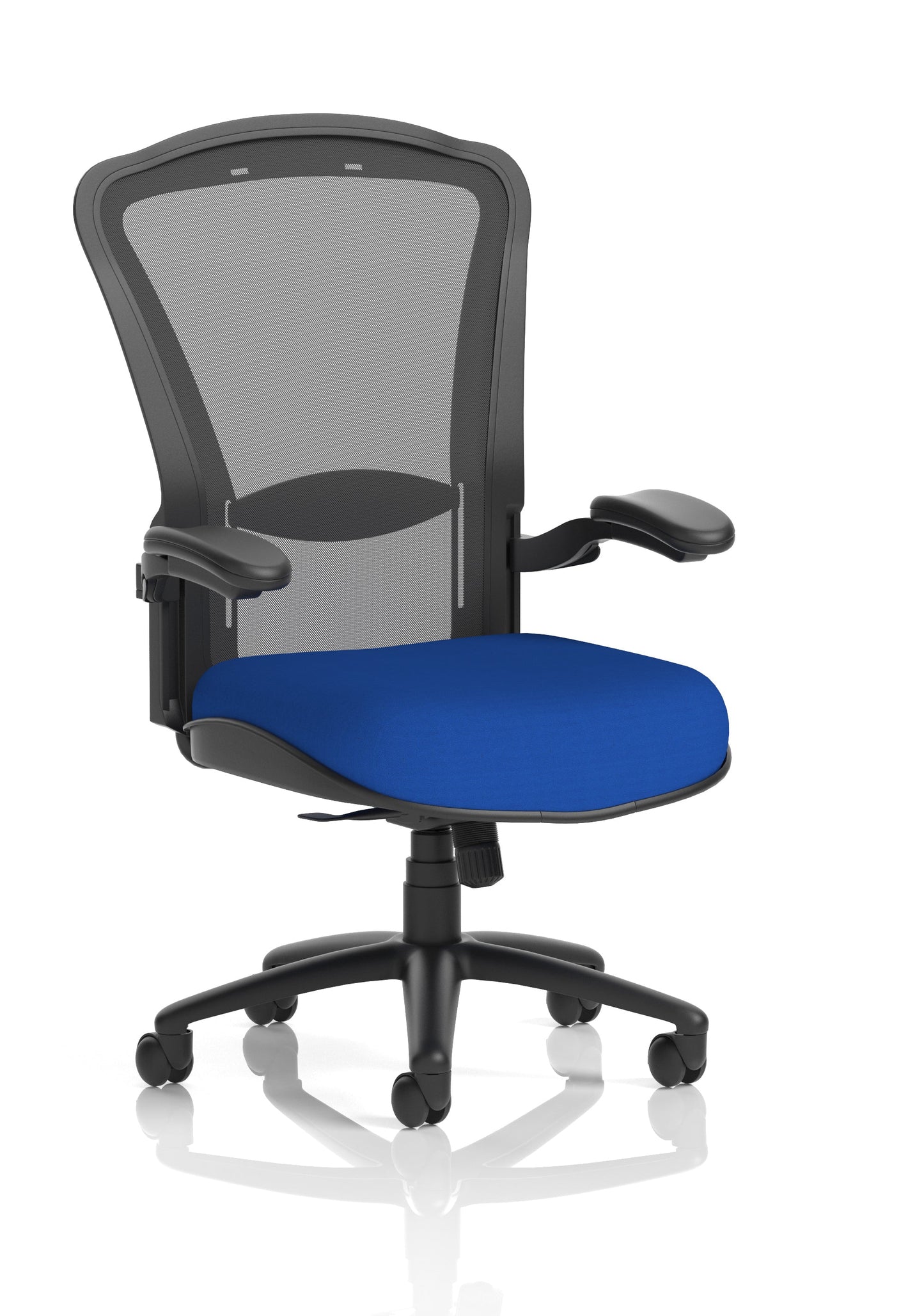 Houston High Mesh Back Heavy Duty Task Operator Office Chair with Arms