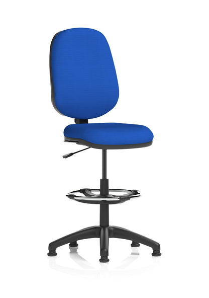 Eclipse Plus I Medium Back Task Operator Office Chair with Hi Rise Draughtsman Kit