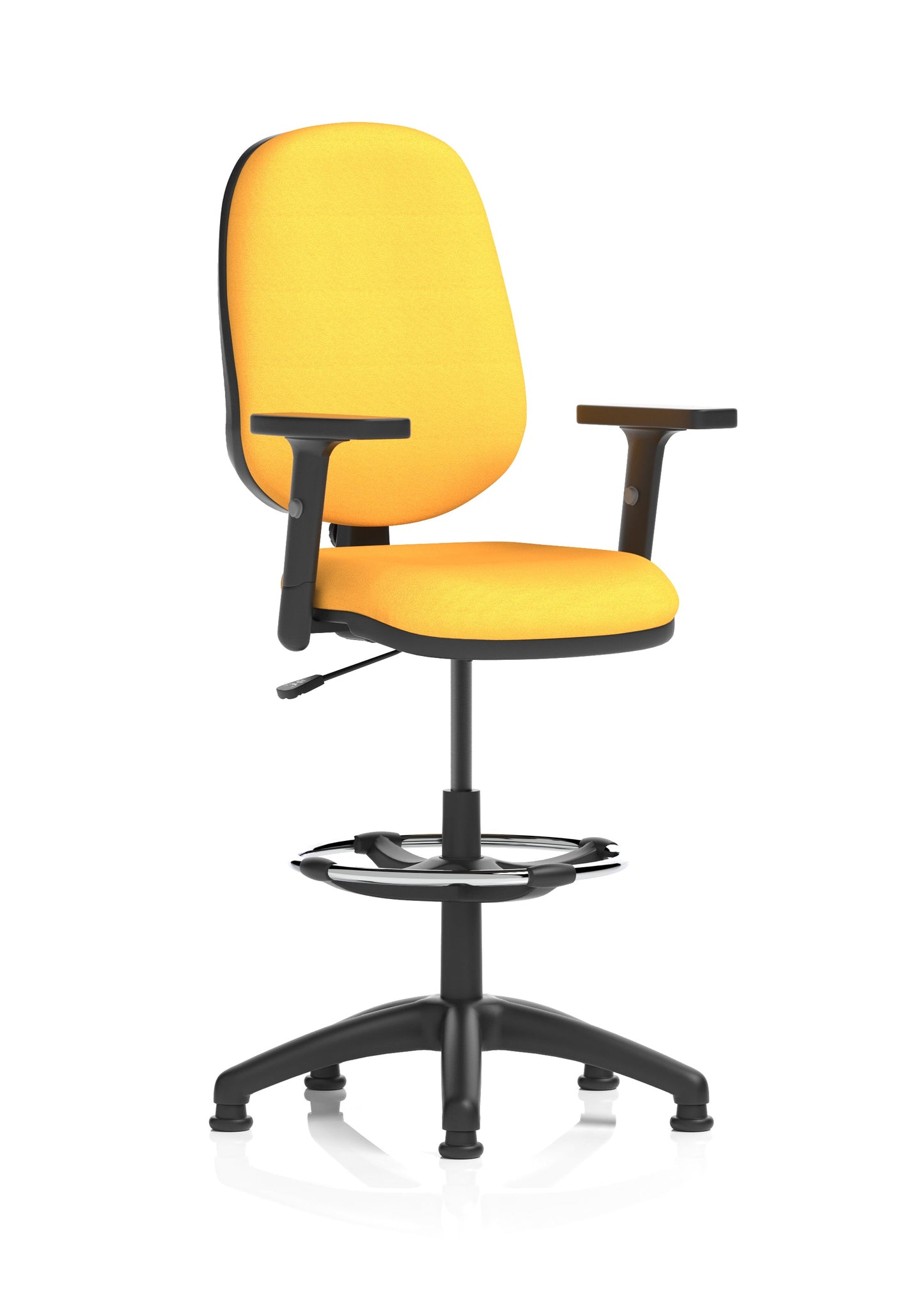 Eclipse Plus I Medium Back Task Operator Office Chair with Hi Rise Draughtsman Kit