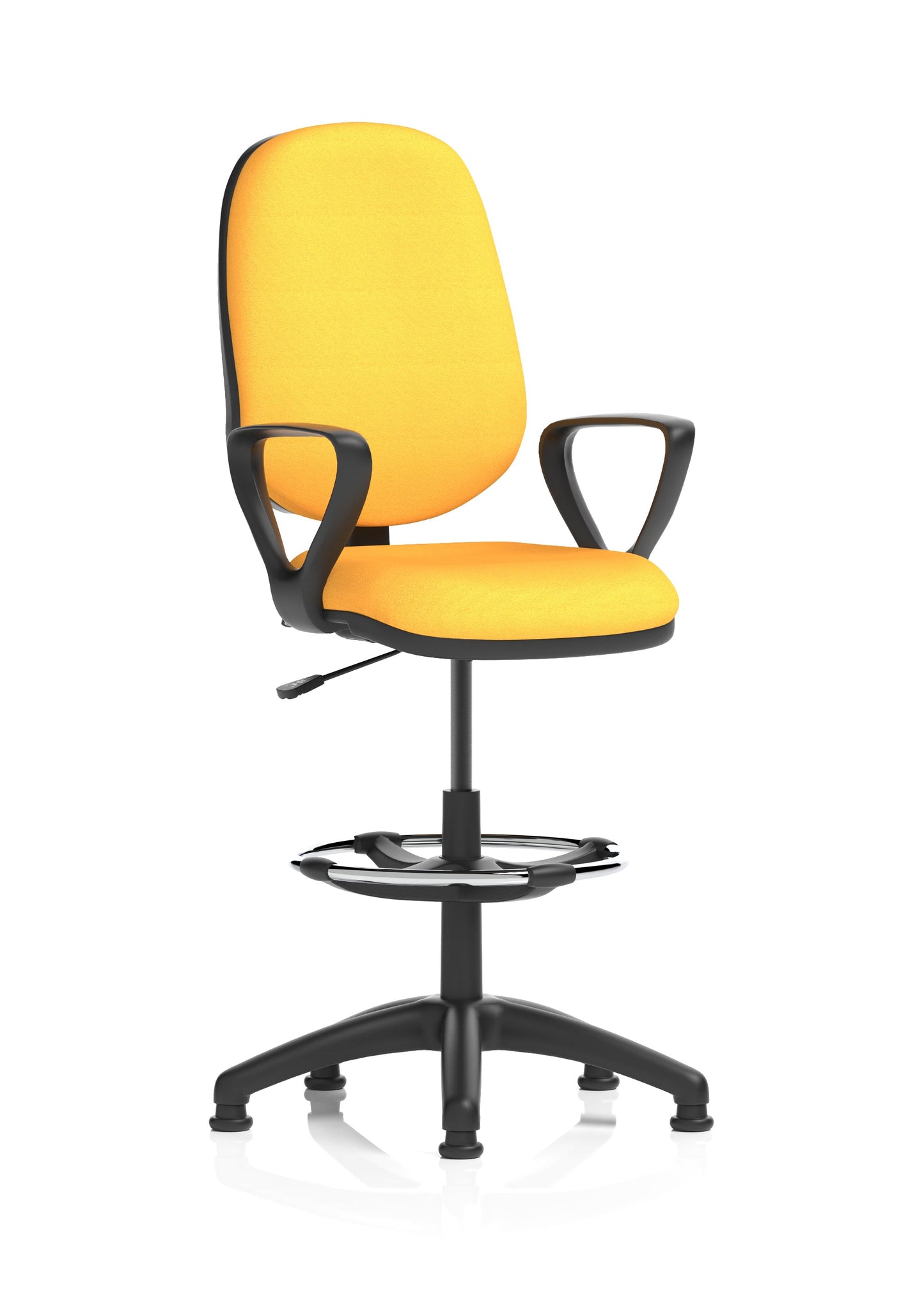 Eclipse Plus I Medium Back Task Operator Office Chair with Hi Rise Draughtsman Kit
