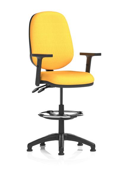 Eclipse Plus II Task Operator Office Chair with Hi Rise Draughtsman Kit