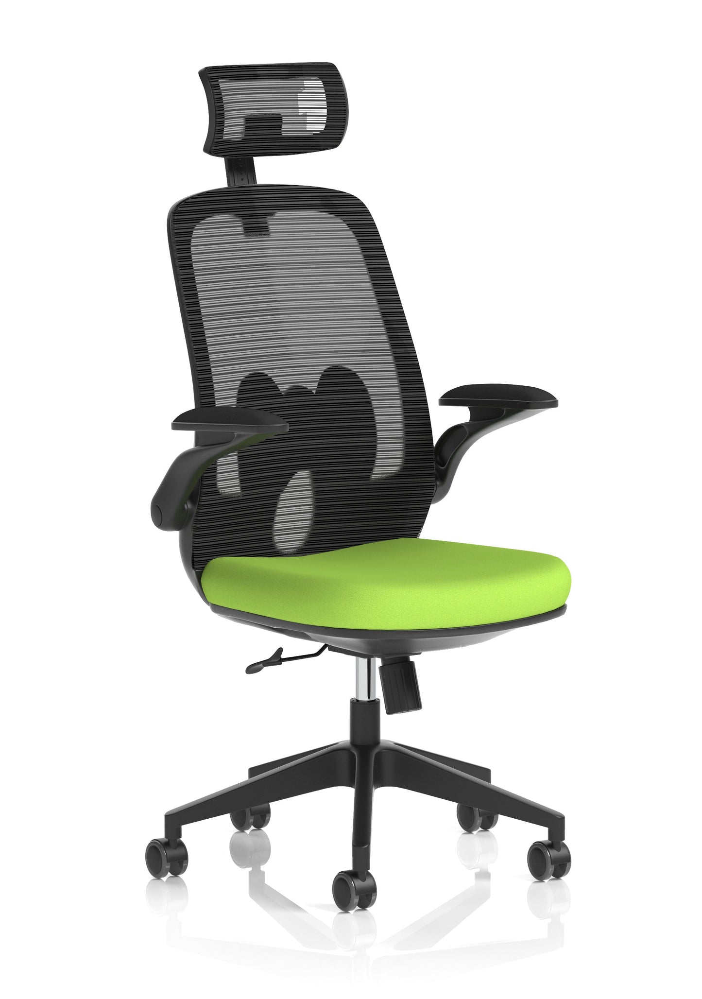 Sigma Executive Mesh Chair With Folding Arms