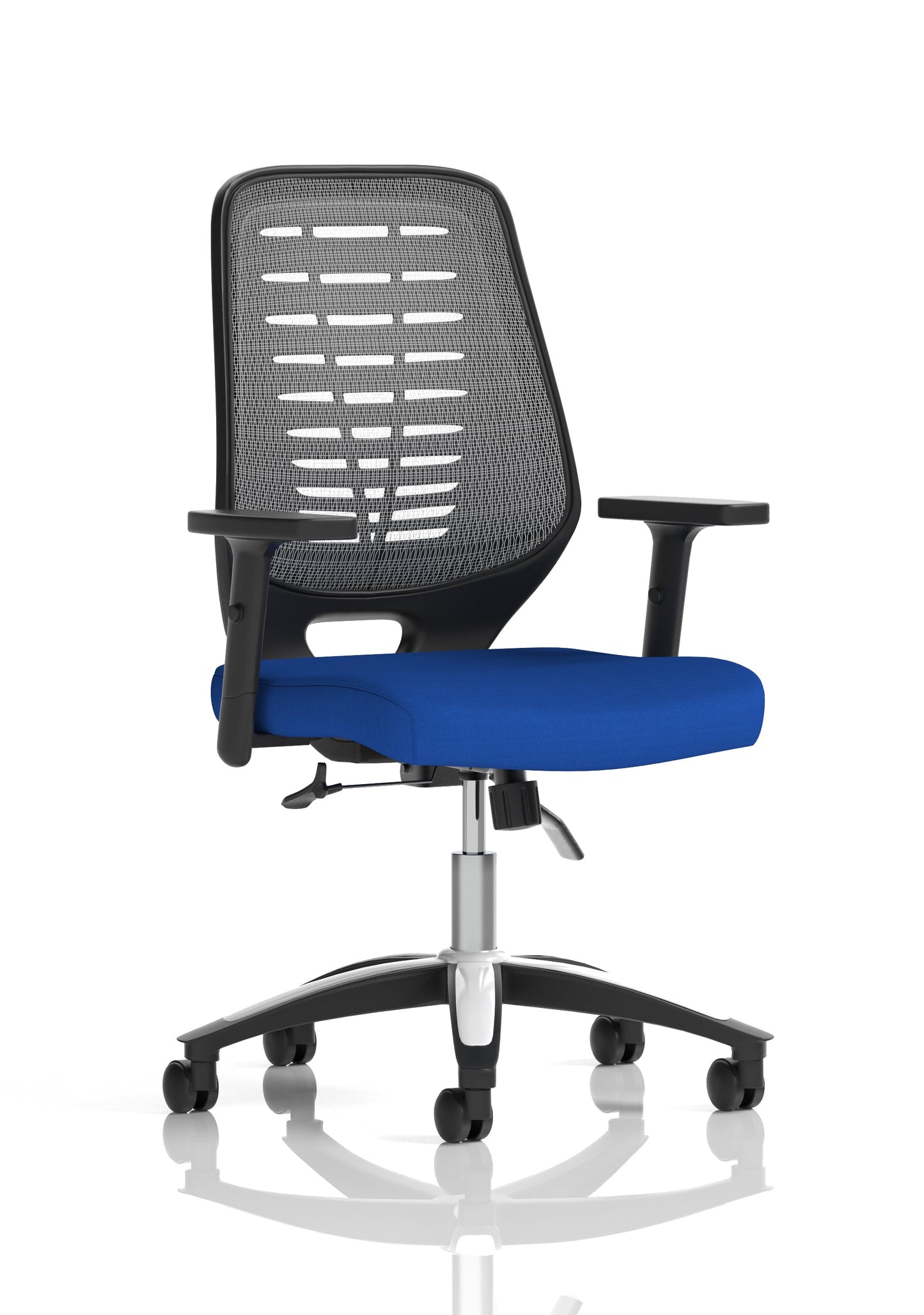 Relay Medium Mesh Back Task Operator Office Chair with Arms