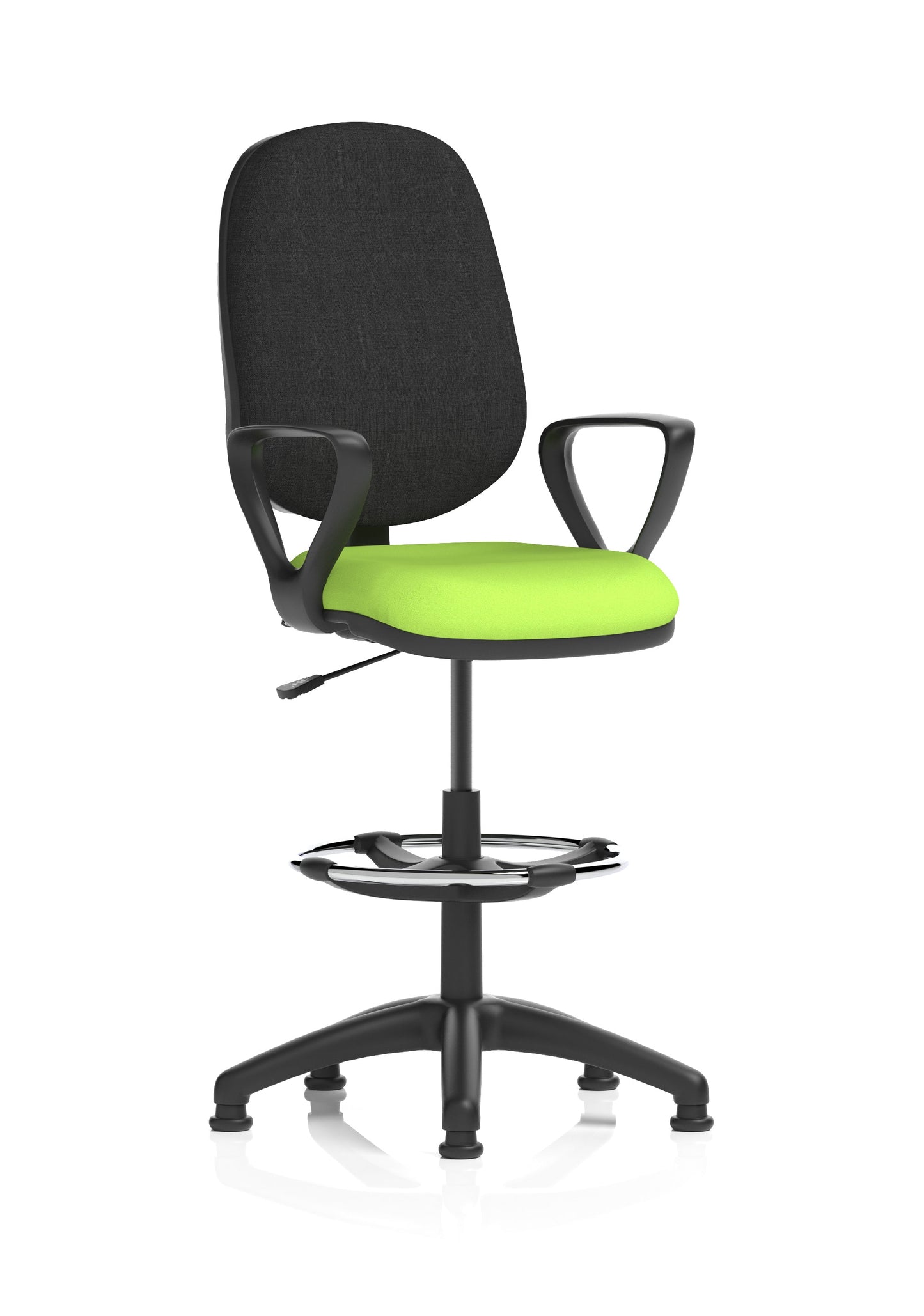 Eclipse Plus I Medium Back Task Operator Office Chair with Hi Rise Draughtsman Kit