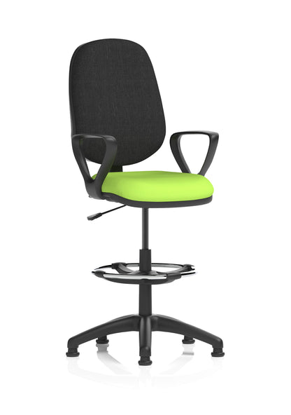 Eclipse Plus I Medium Back Task Operator Office Chair with Hi Rise Draughtsman Kit