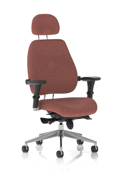 Chiro Plus Ultimate High Back Ergonomic Posture Chair with Arms and Headrest