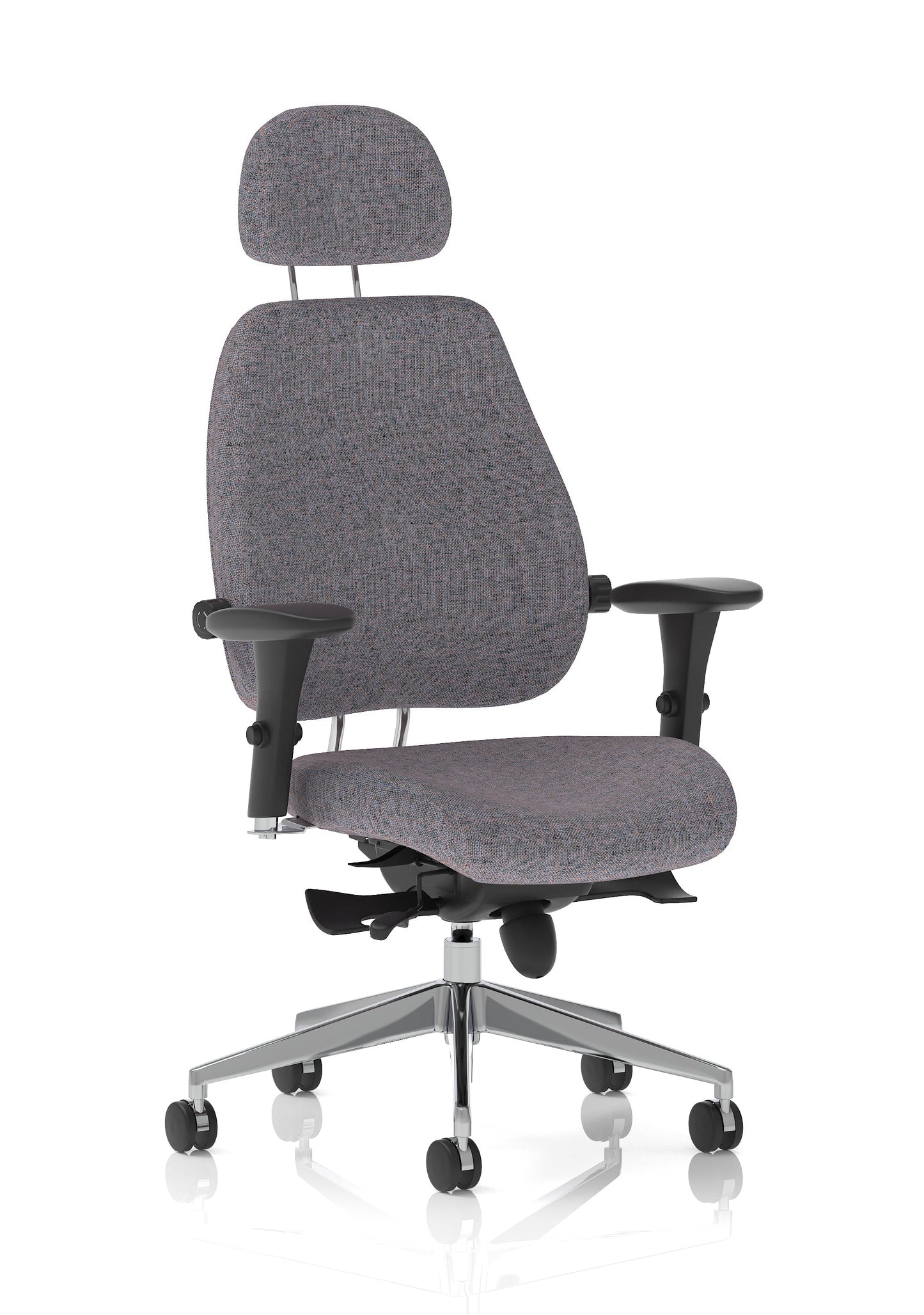 Chiro Plus Ultimate High Back Ergonomic Posture Chair with Arms and Headrest