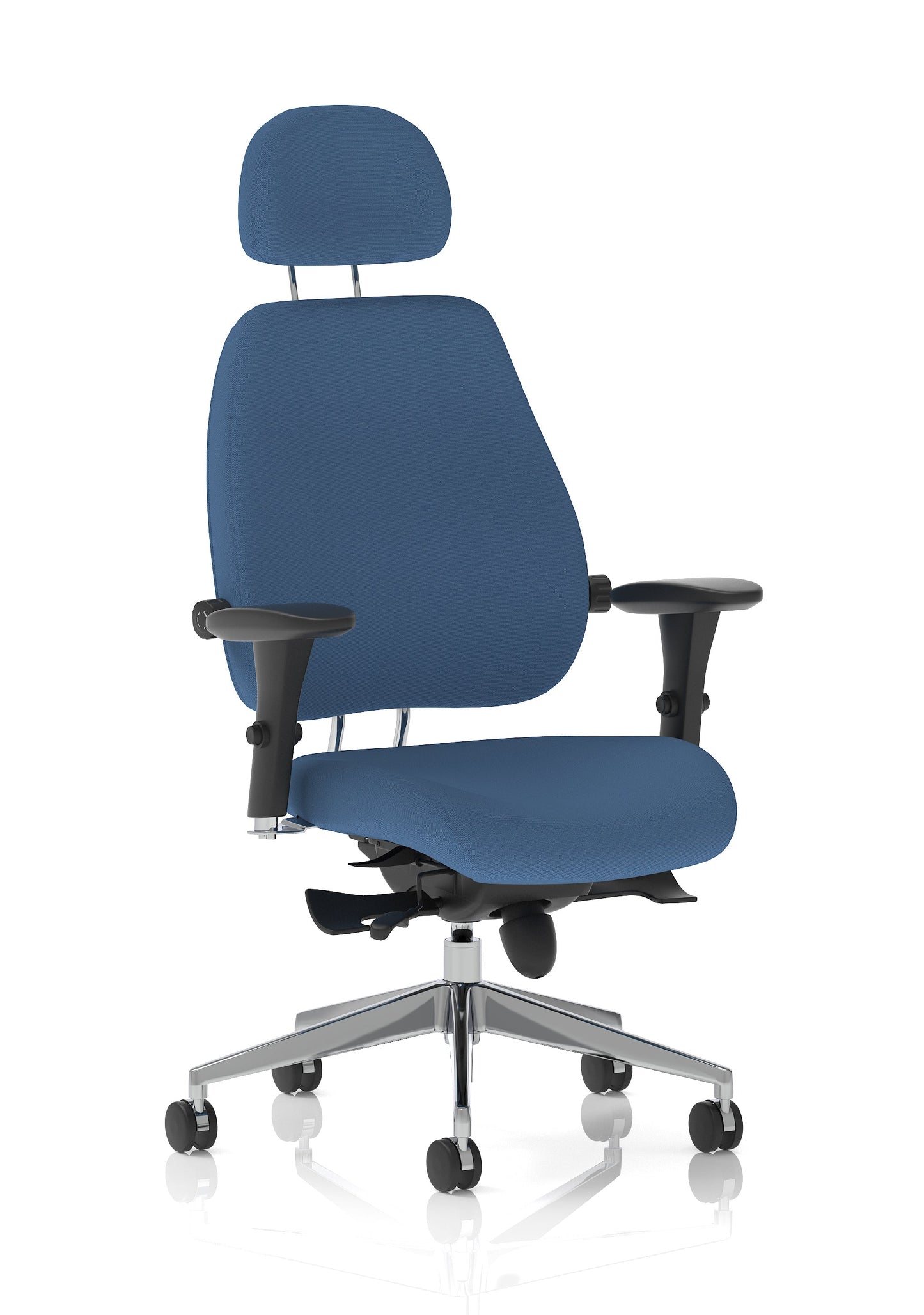 Chiro Plus Ultimate High Back Ergonomic Posture Chair with Arms and Headrest