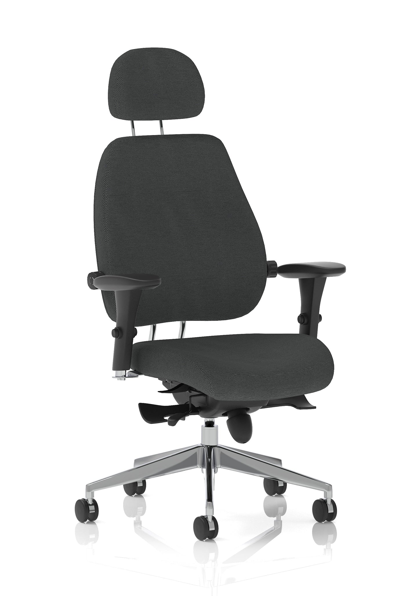 Chiro Plus Ultimate High Back Ergonomic Posture Chair with Arms and Headrest