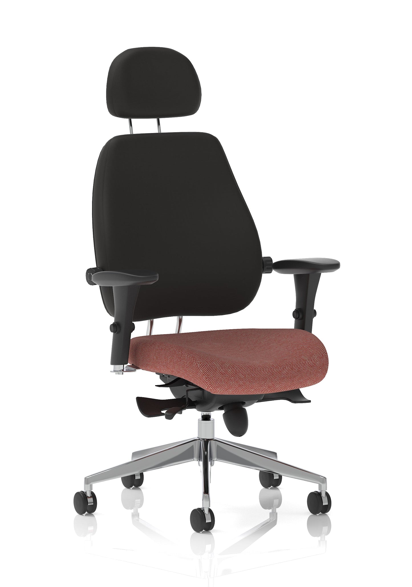 Chiro Plus Ultimate High Back Ergonomic Posture Chair with Arms and Headrest