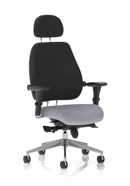 Chiro Plus Ultimate High Back Ergonomic Posture Chair with Arms and Headrest