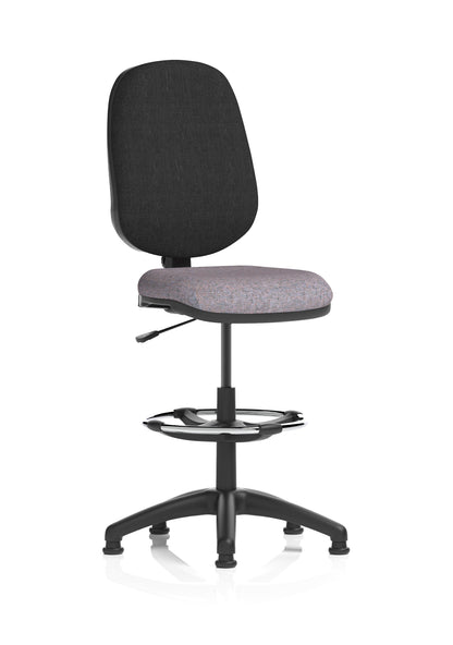 Eclipse Plus I Medium Back Task Operator Office Chair with Hi Rise Draughtsman Kit