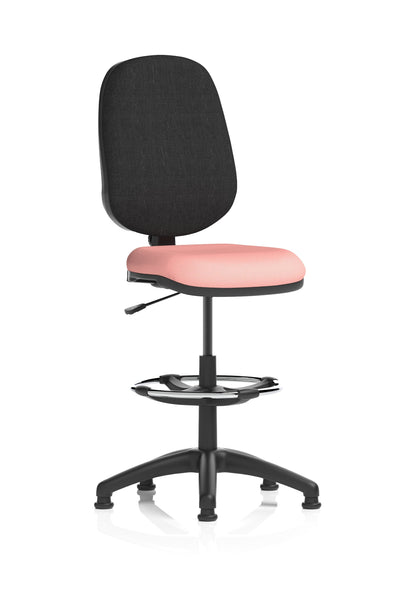 Eclipse Plus I Medium Back Task Operator Office Chair with Hi Rise Draughtsman Kit