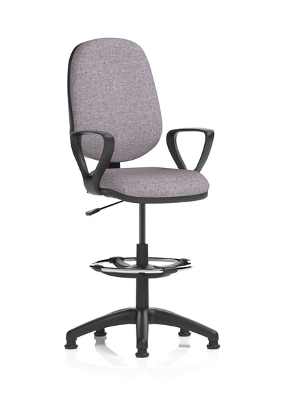 Eclipse Plus I Medium Back Task Operator Office Chair with Hi Rise Draughtsman Kit