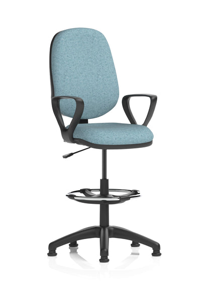 Eclipse Plus I Medium Back Task Operator Office Chair with Hi Rise Draughtsman Kit