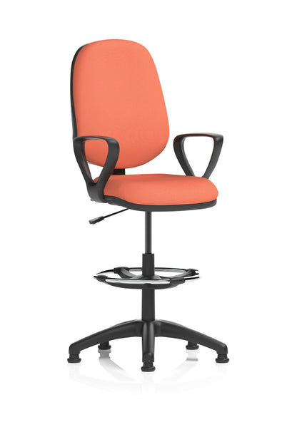 Eclipse Plus I Medium Back Task Operator Office Chair with Hi Rise Draughtsman Kit