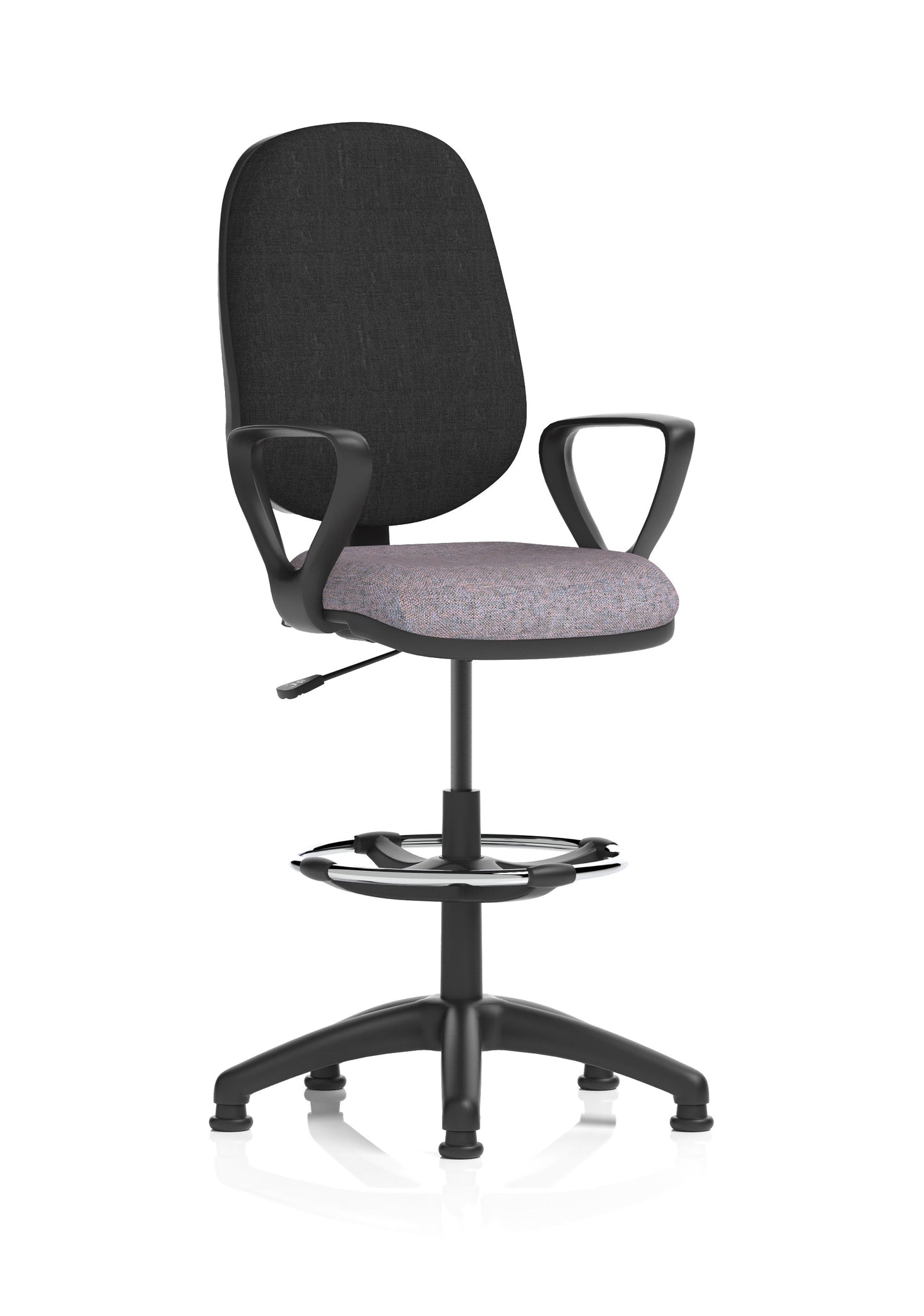 Eclipse Plus I Medium Back Task Operator Office Chair with Hi Rise Draughtsman Kit
