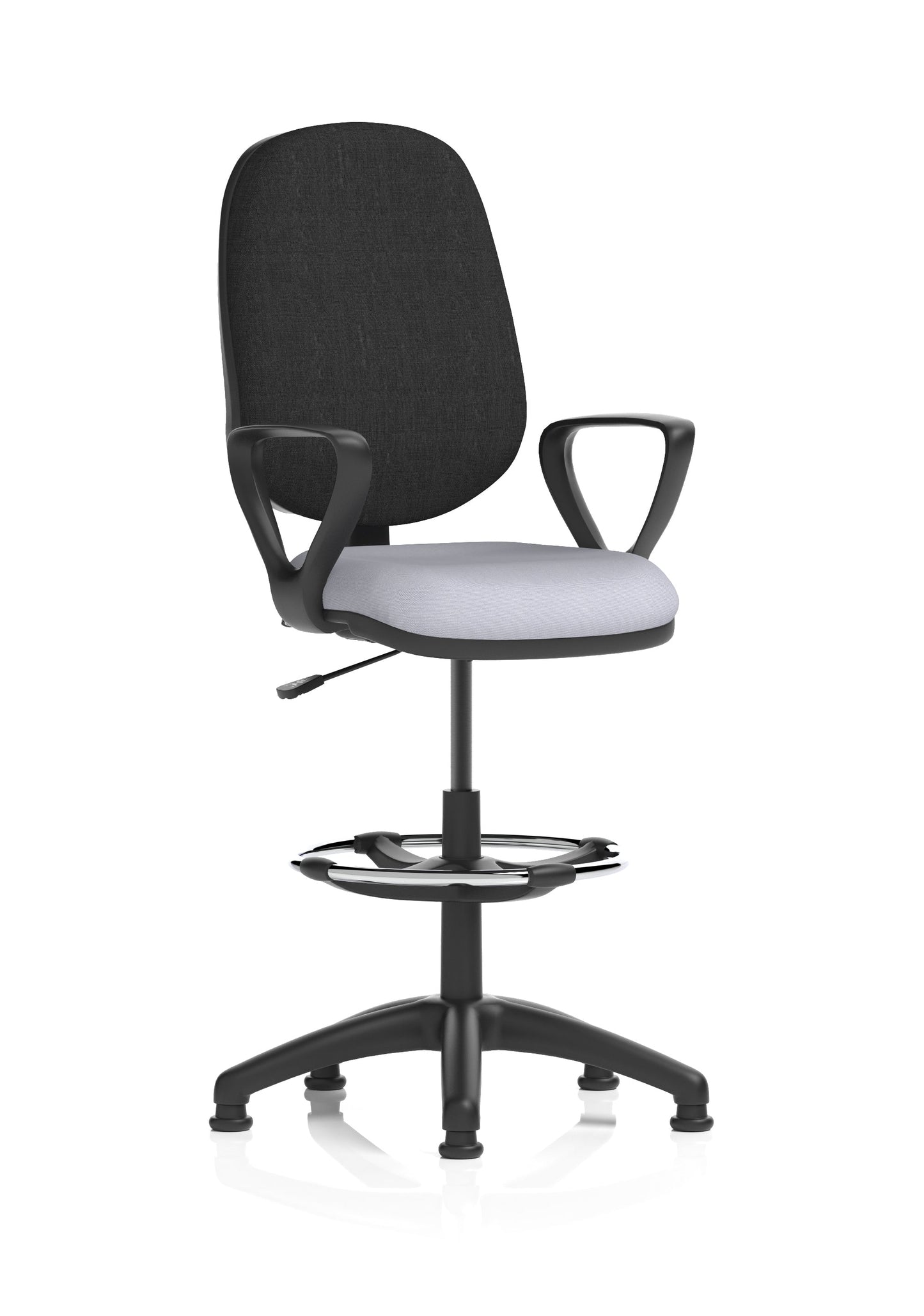 Eclipse Plus I Medium Back Task Operator Office Chair with Hi Rise Draughtsman Kit