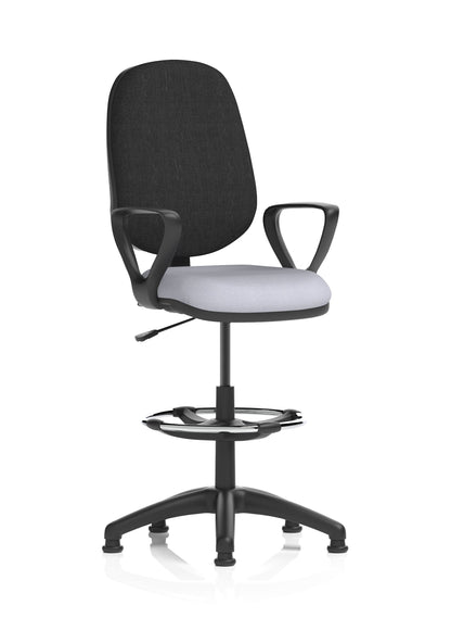 Eclipse Plus I Medium Back Task Operator Office Chair with Hi Rise Draughtsman Kit