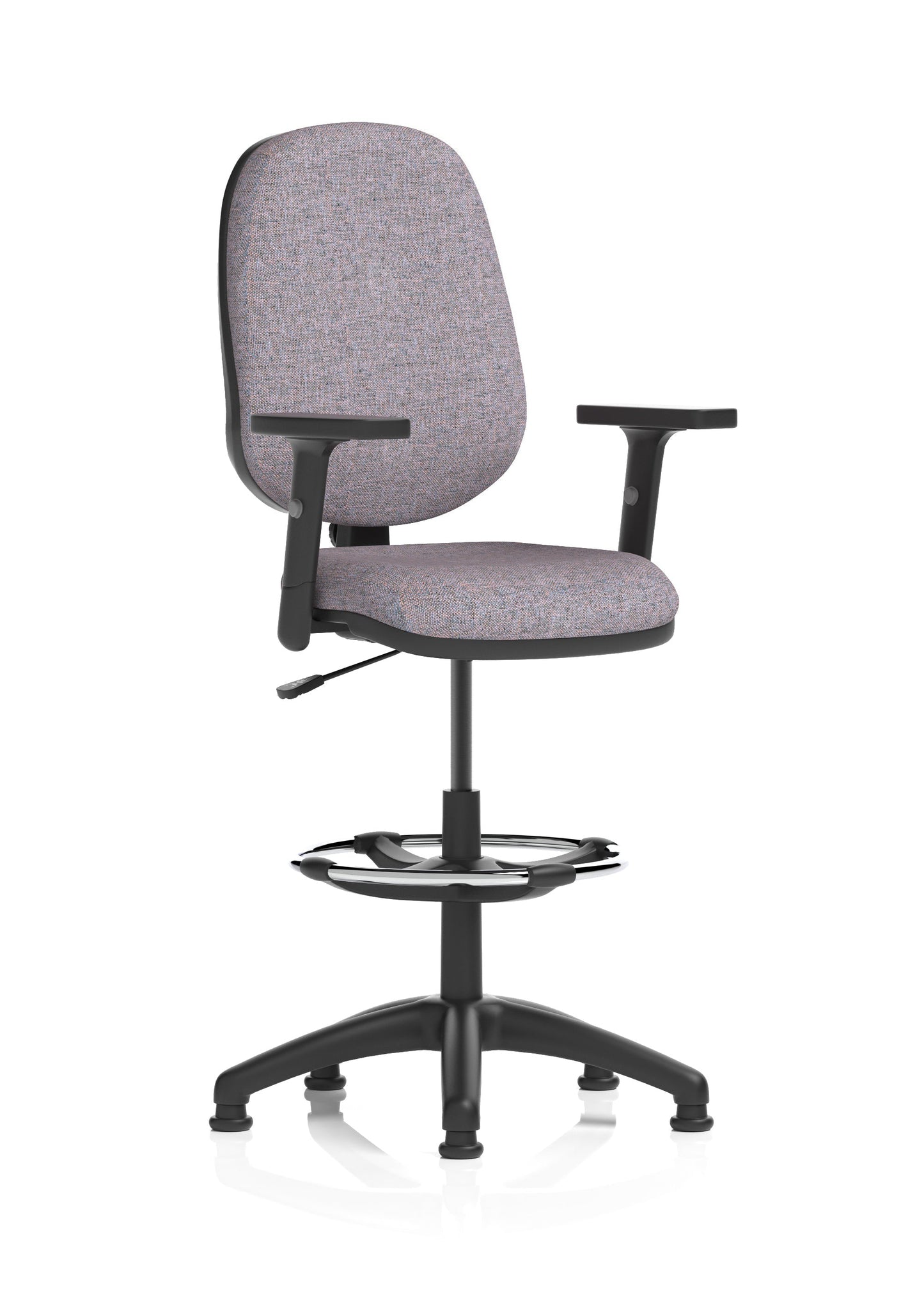 Eclipse Plus I Medium Back Task Operator Office Chair with Hi Rise Draughtsman Kit