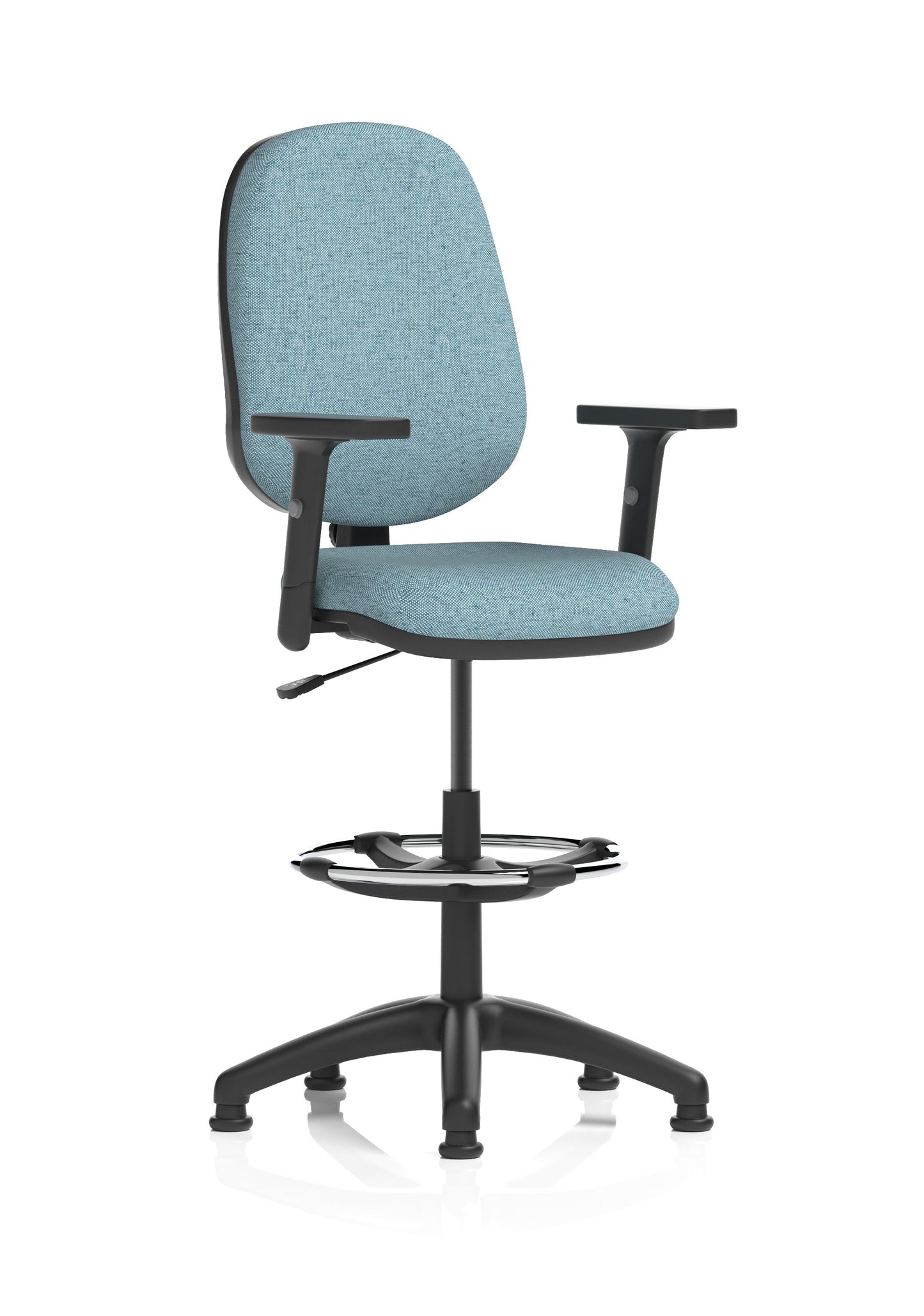 Eclipse Plus I Medium Back Task Operator Office Chair with Hi Rise Draughtsman Kit