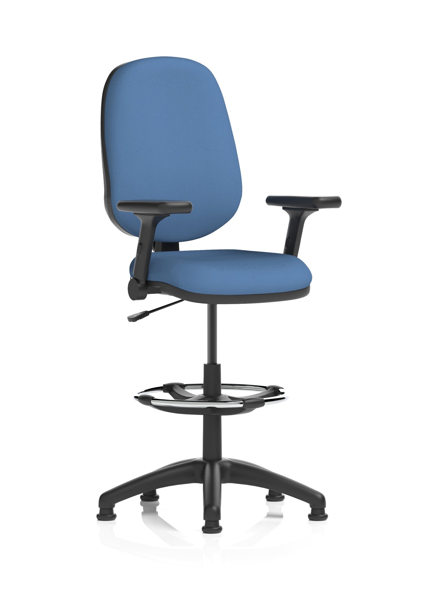 Eclipse Plus I Medium Back Task Operator Office Chair with Hi Rise Draughtsman Kit
