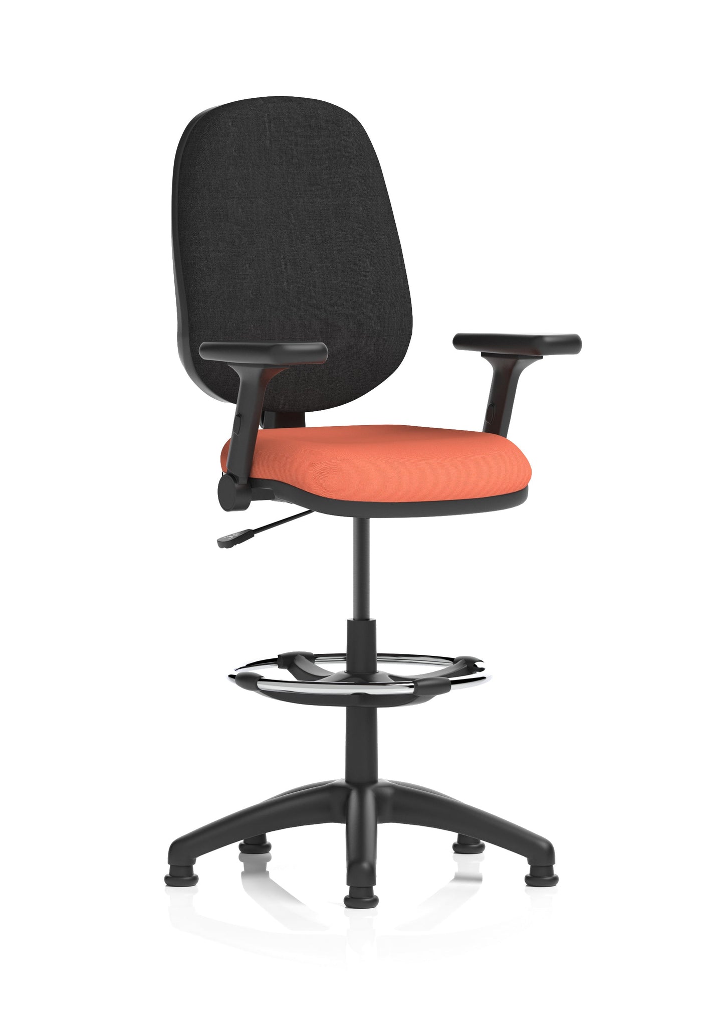 Eclipse Plus I Medium Back Task Operator Office Chair with Hi Rise Draughtsman Kit