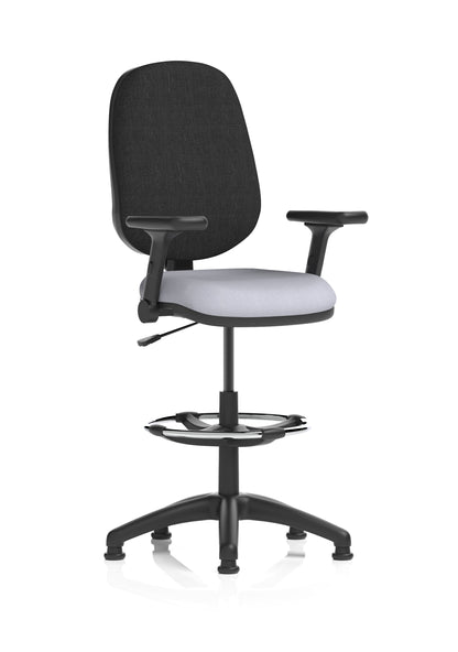 Eclipse Plus I Medium Back Task Operator Office Chair with Hi Rise Draughtsman Kit