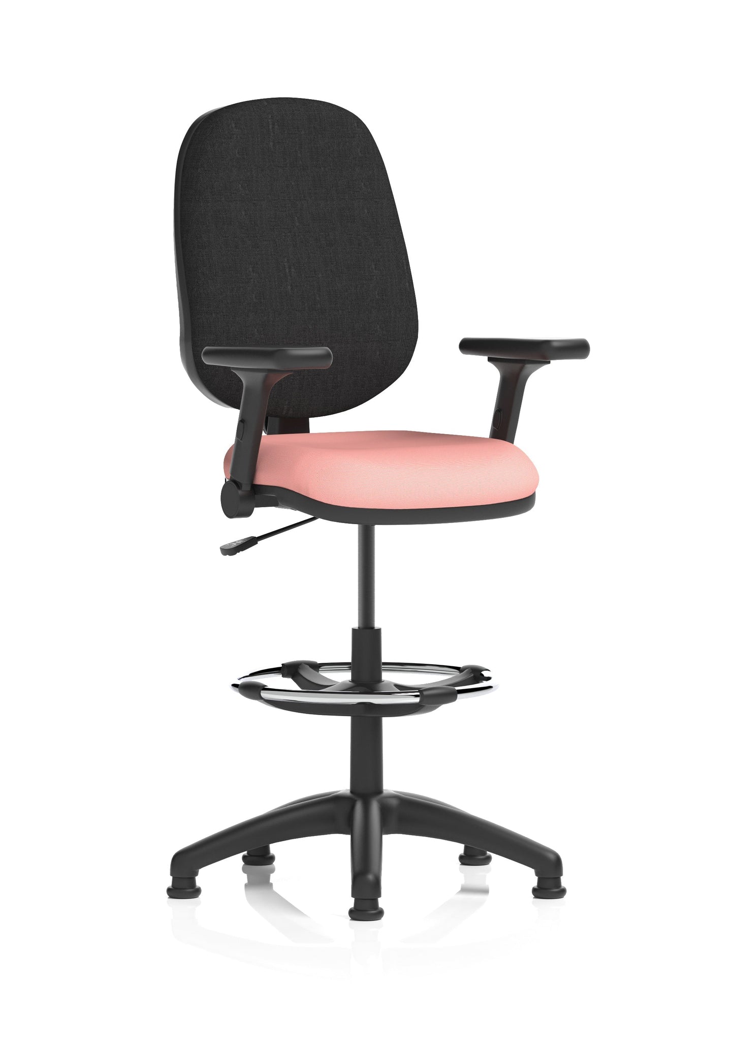 Eclipse Plus I Medium Back Task Operator Office Chair with Hi Rise Draughtsman Kit