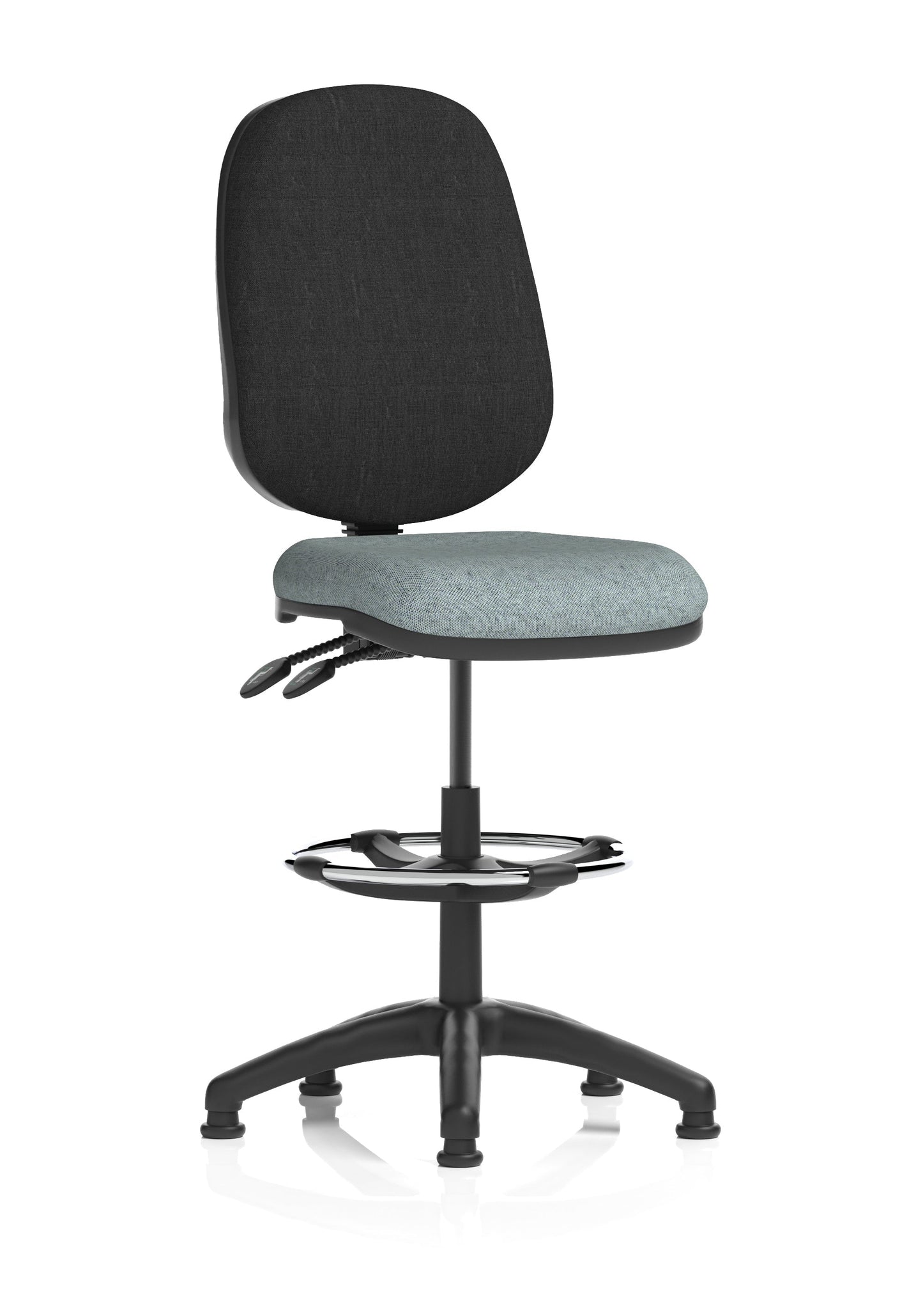 Eclipse Plus II Task Operator Office Chair with Hi Rise Draughtsman Kit