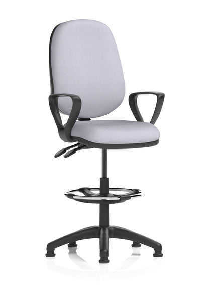 Eclipse Plus II Task Operator Office Chair with Hi Rise Draughtsman Kit