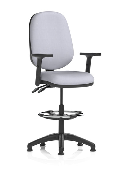Eclipse Plus II Task Operator Office Chair with Hi Rise Draughtsman Kit
