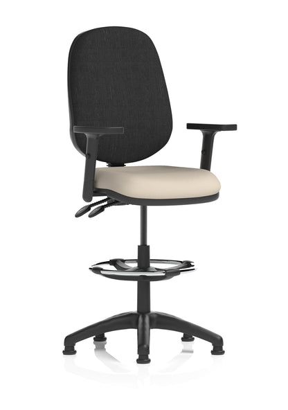 Eclipse Plus II Task Operator Office Chair with Hi Rise Draughtsman Kit