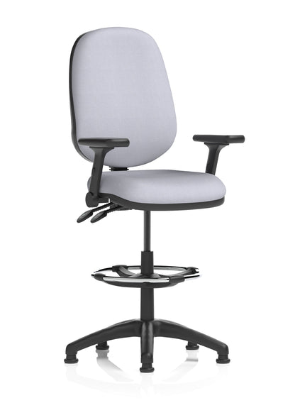 Eclipse Plus II Task Operator Office Chair with Hi Rise Draughtsman Kit