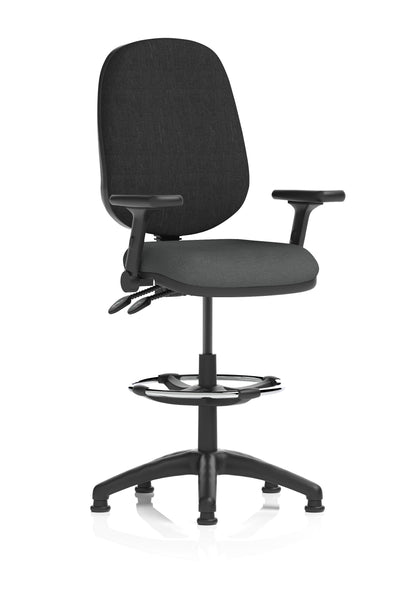 Eclipse Plus II Task Operator Office Chair with Hi Rise Draughtsman Kit