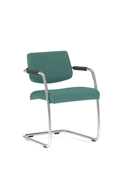 Havanna Medium Back Cantilever Visitor Chair with Arms