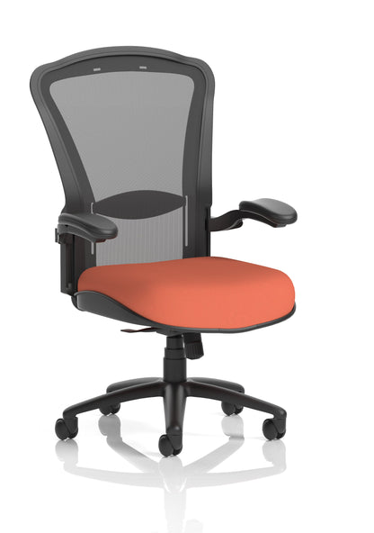 Houston High Mesh Back Heavy Duty Task Operator Office Chair with Arms
