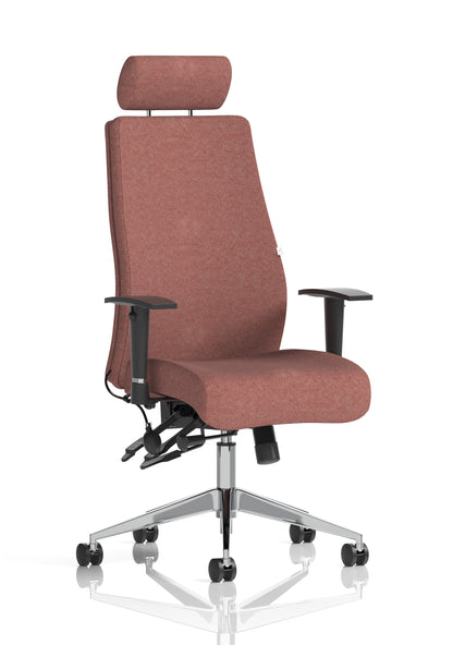 Onyx High Back Ergonomic Posture Chair with Height Adjustable Arms
