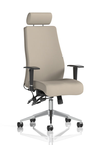 Onyx High Back Ergonomic Posture Chair with Height Adjustable Arms