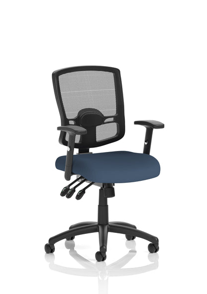 Portland III High Mesh Back Task Operator Office Chair with Arms
