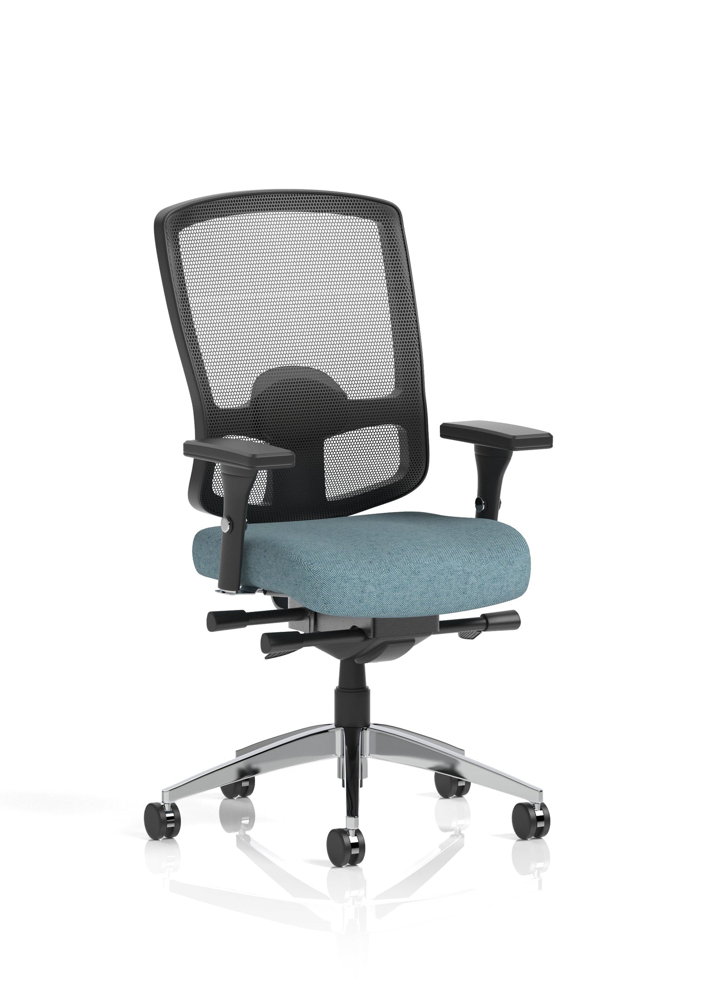 Regent High Mesh Back Ergonomic Task Operator Office Chair with Arms