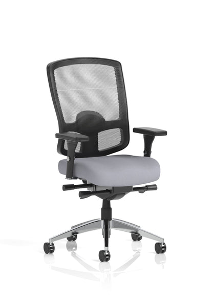 Regent High Mesh Back Ergonomic Task Operator Office Chair with Arms