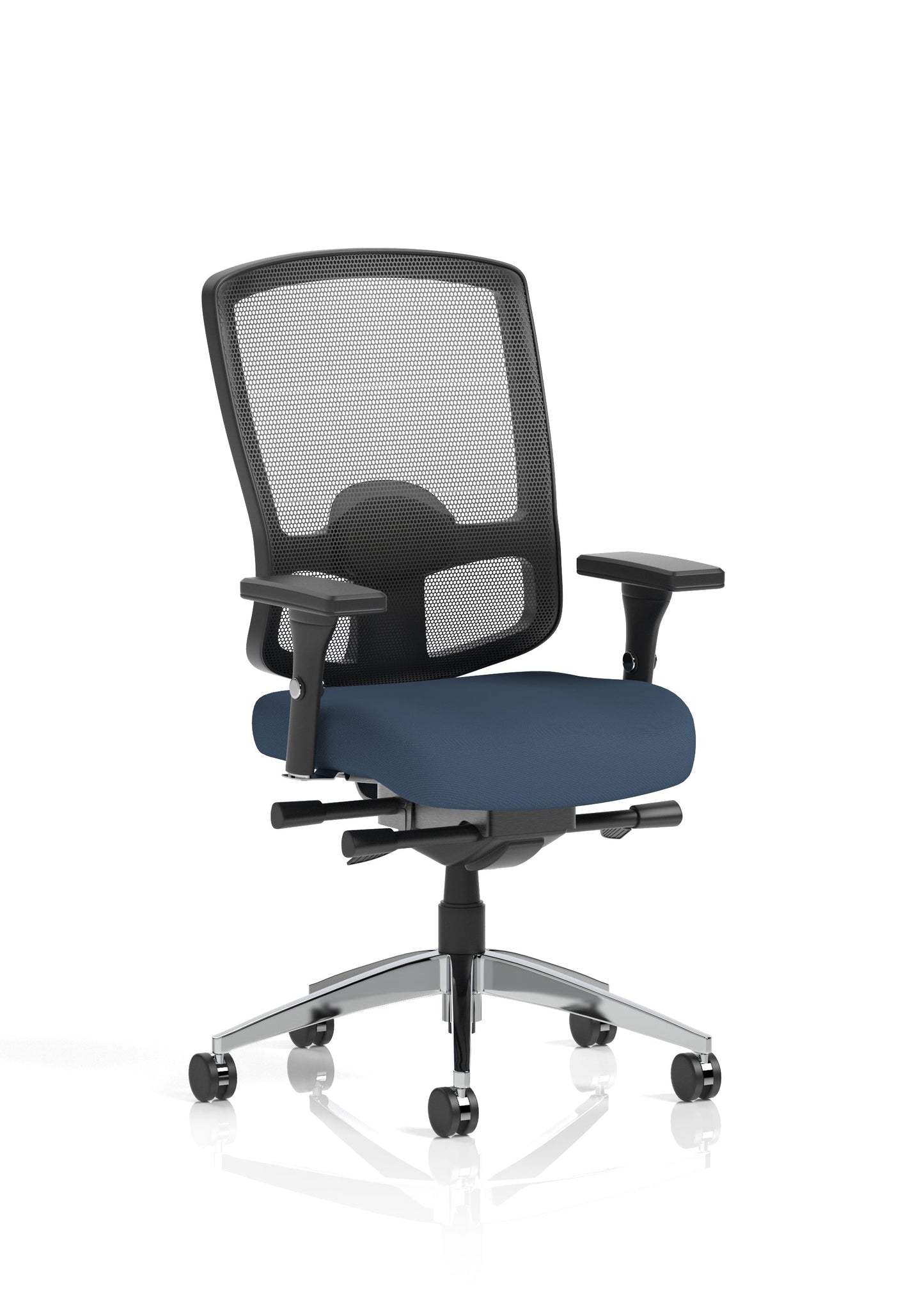 Regent High Mesh Back Ergonomic Task Operator Office Chair with Arms