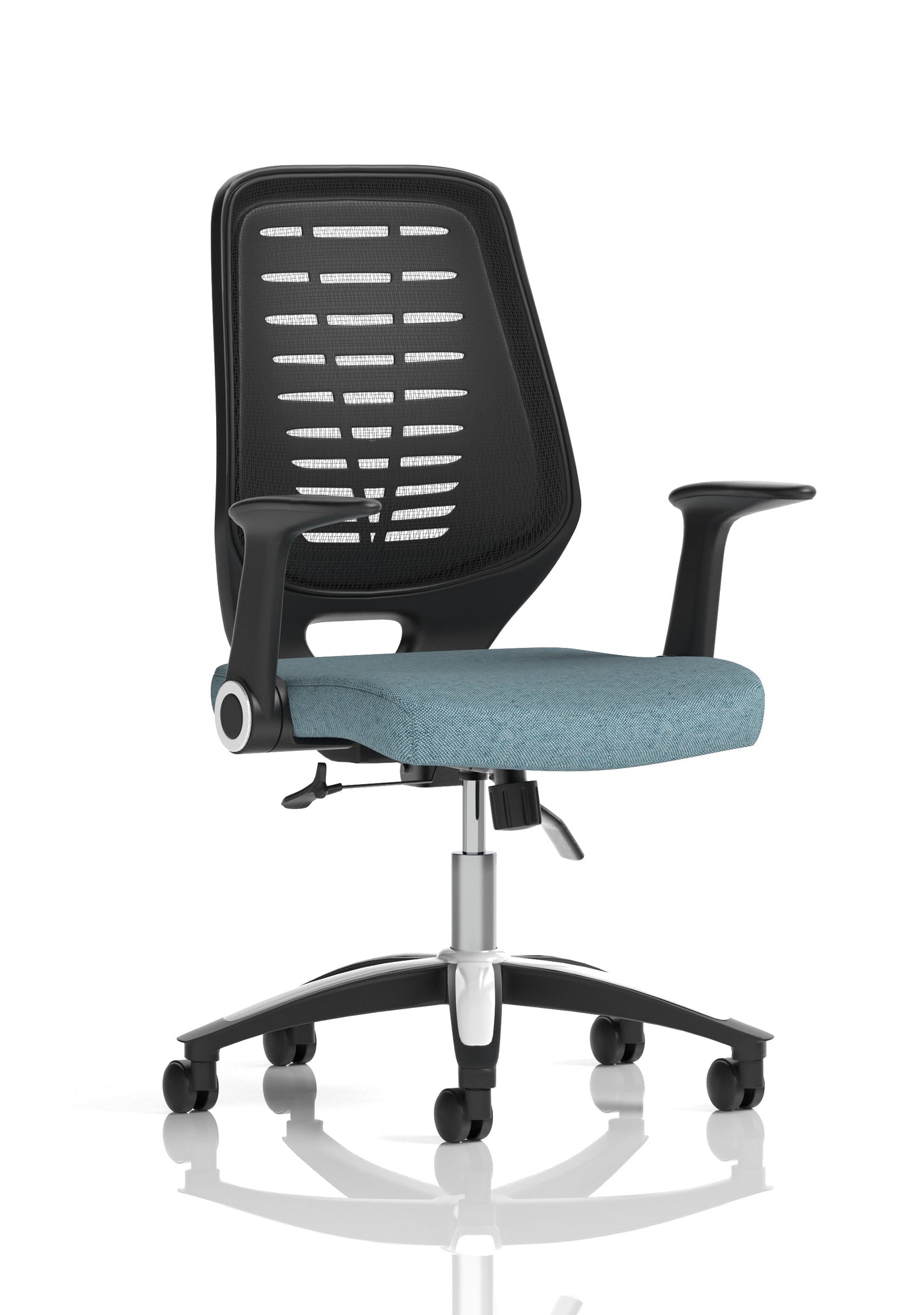 Relay Medium Mesh Back Task Operator Office Chair with Arms