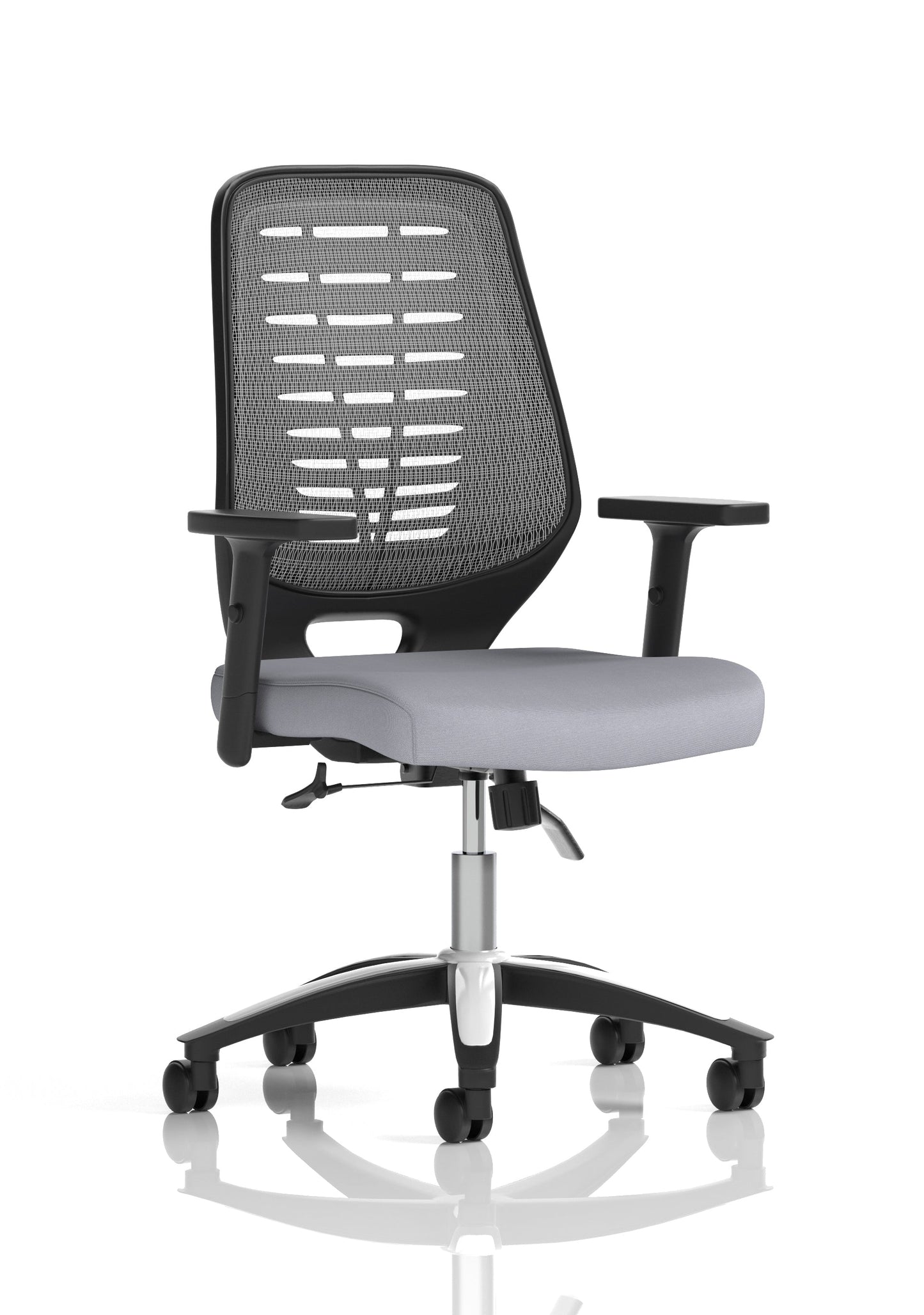 Relay Medium Mesh Back Task Operator Office Chair with Arms