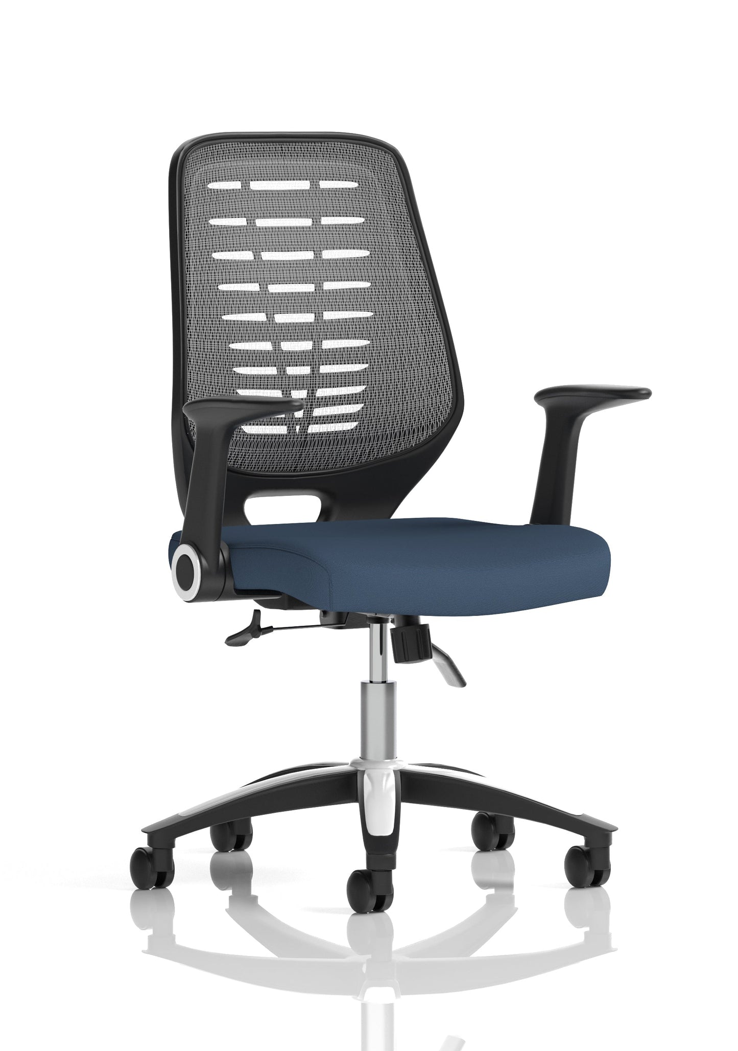 Relay Medium Mesh Back Task Operator Office Chair with Arms