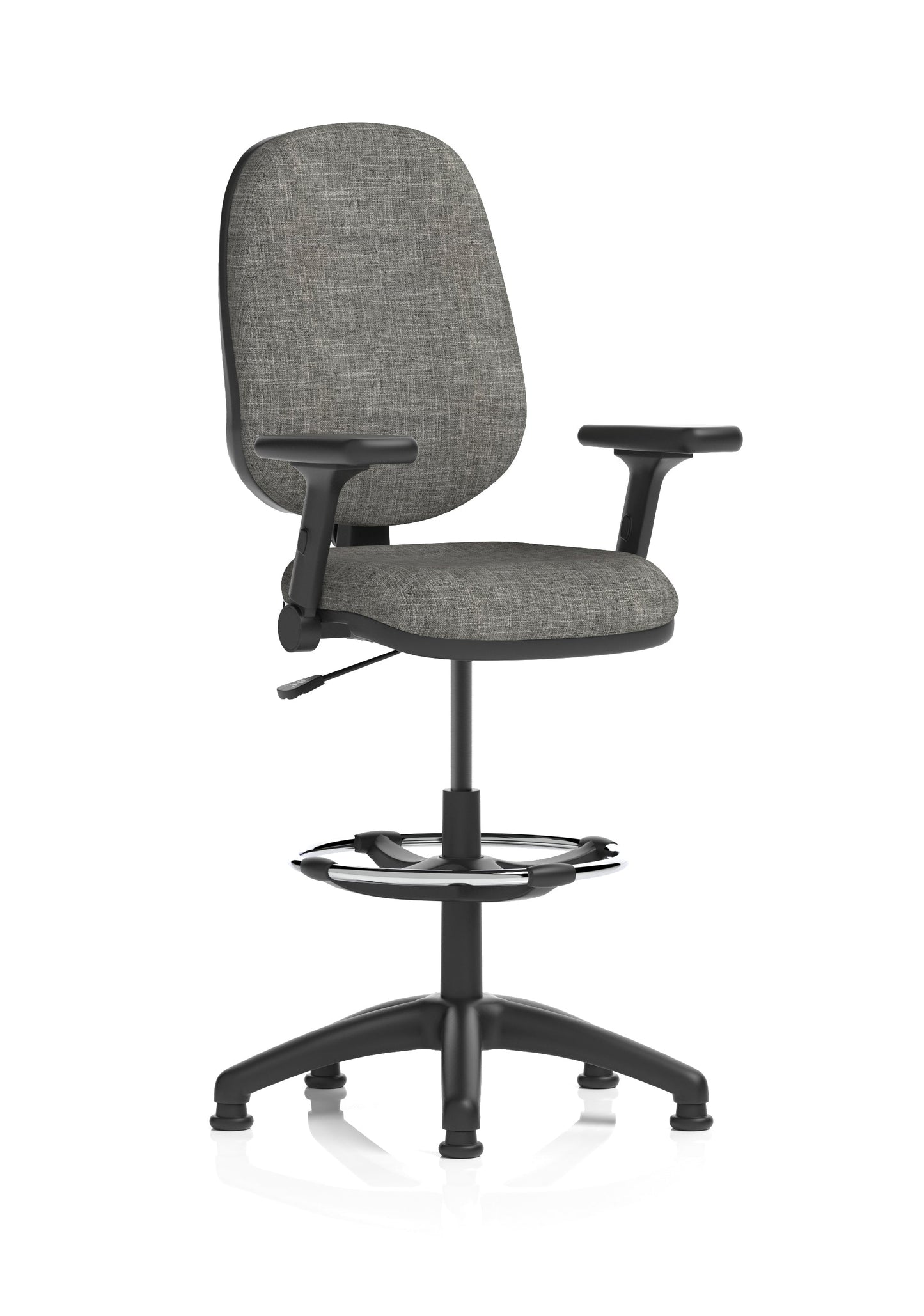 Eclipse Plus I Medium Back Task Operator Office Chair with Hi Rise Draughtsman Kit