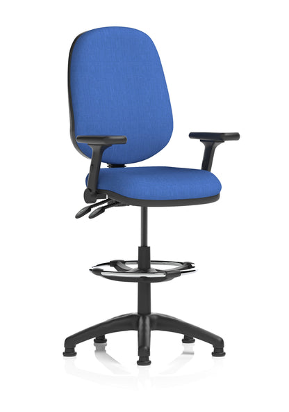 Eclipse Plus II Task Operator Office Chair with Hi Rise Draughtsman Kit