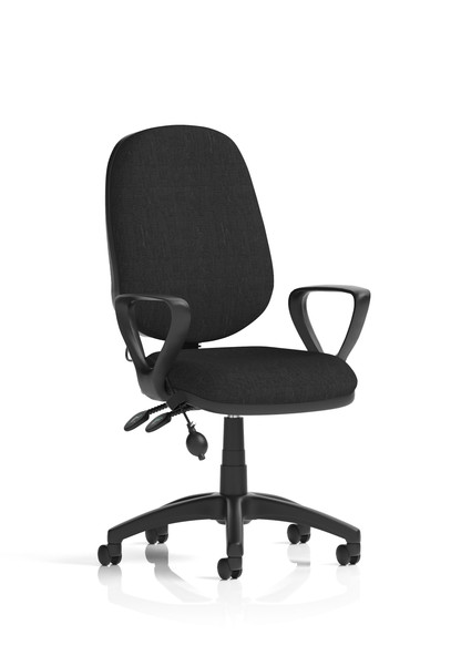 Eclipse Plus II Medium Back Task Operator Office Chair With Pump Lumbar